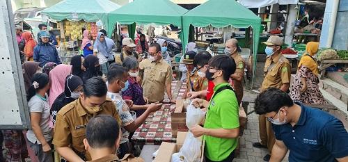 Pemko Medan Kembali Menggelar Operasi Pasar Murah Minyak Goreng Rp.14.000